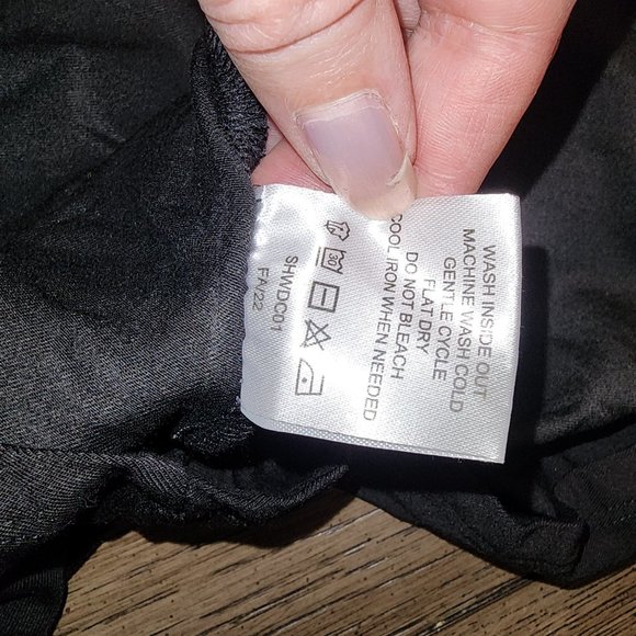 Quince Tencel Jersey Fit & Flare Dress NWT Black Small - Picture 6 of 6